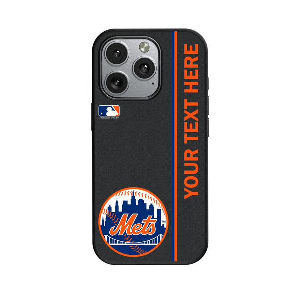New York Mets Personalized Sidebard iPhone MagSafe Compatible Phone Case for Apple iPhone