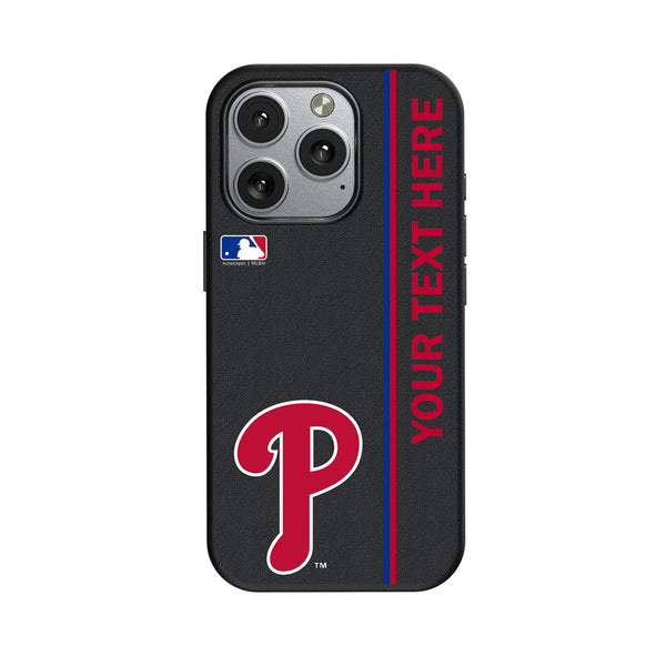 Philadelphia Phillies Personalized Sidebard iPhone MagSafe Compatible Phone Case for Apple iPhone
