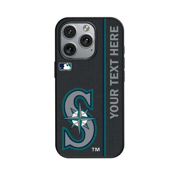 Seattle Mariners Personalized Sidebard iPhone MagSafe Compatible Phone Case for Apple iPhone
