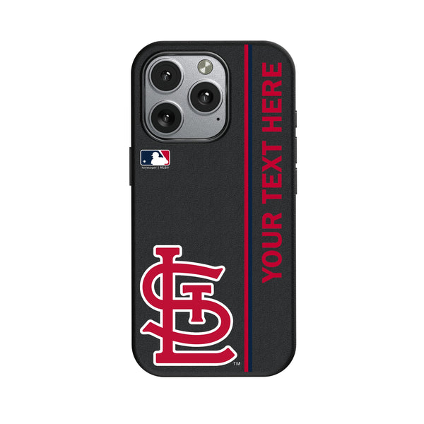 St Louis Cardinals Personalized Sidebard iPhone MagSafe Compatible Phone Case for Apple iPhone