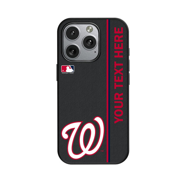 Washington Nationals Personalized Sidebard iPhone MagSafe Compatible Phone Case for Apple iPhone