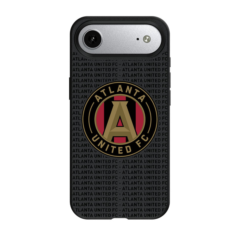 Atlanta United FC Text Backdrop iPhone MagSafe Compatible Phone Case for Apple iPhone