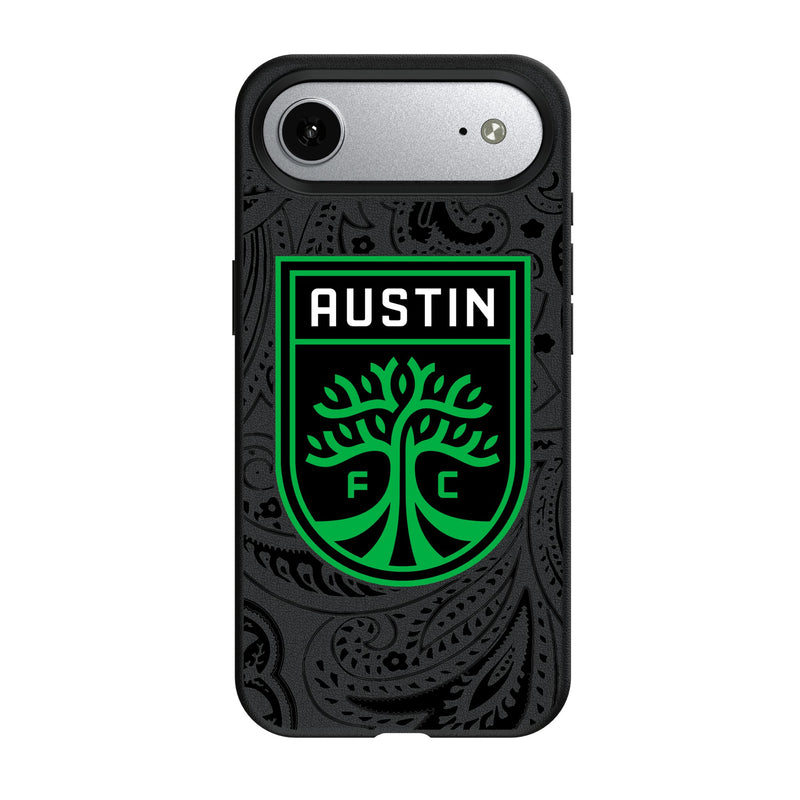 Austin FC Paisley iPhone MagSafe Compatible Phone Case for Apple iPhone
