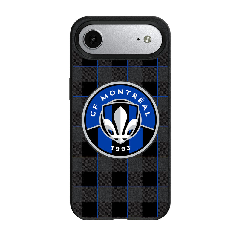 CF Montreal Plaid iPhone MagSafe Compatible Phone Case for Apple iPhone
