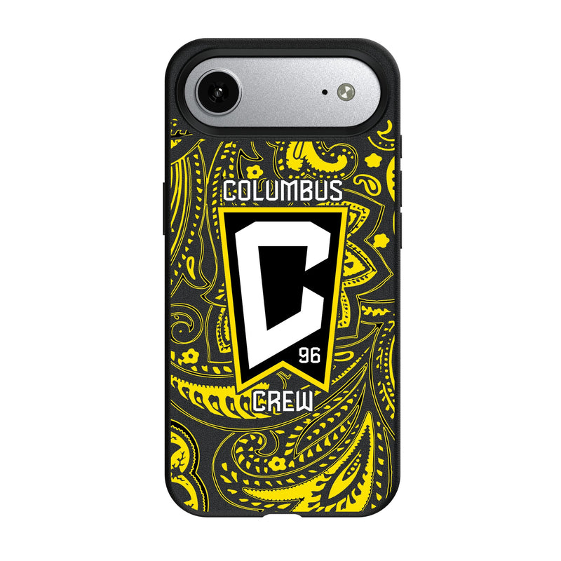 Columbus Crew Paisley iPhone MagSafe Compatible Phone Case for Apple iPhone