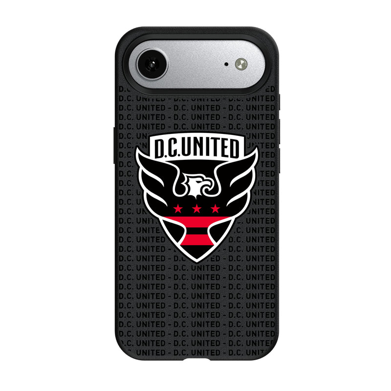 DC United Text Backdrop iPhone MagSafe Compatible Phone Case for Apple iPhone