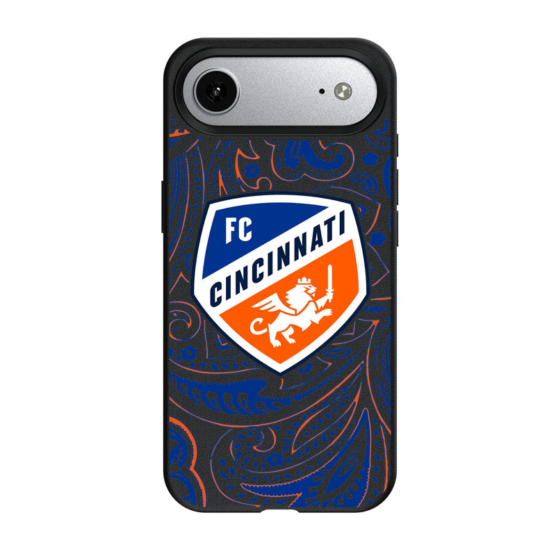 FC Cincinnati Paisley iPhone MagSafe Compatible Phone Case for Apple iPhone