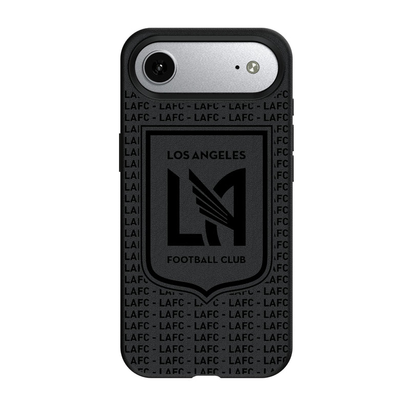 Los Angeles Football Club Text Backdrop iPhone MagSafe Compatible Phone Case for Apple iPhone