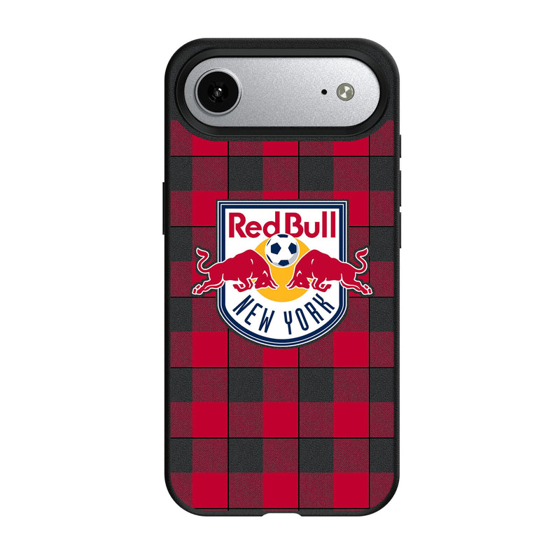 New York Red Bulls Plaid iPhone MagSafe Compatible Phone Case for Apple iPhone