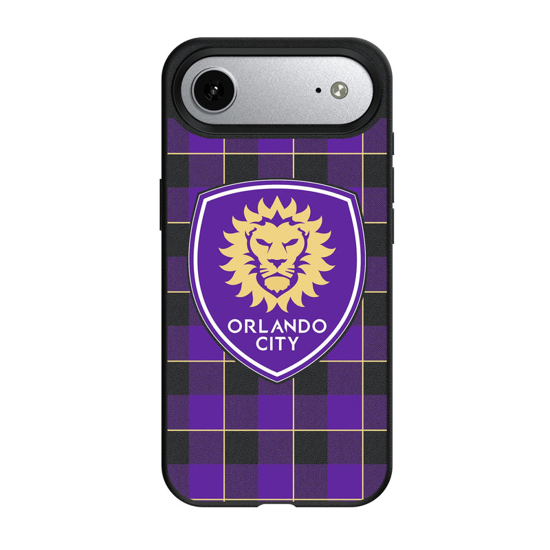 Orlando City Soccer Club Plaid iPhone MagSafe Compatible Phone Case for Apple iPhone