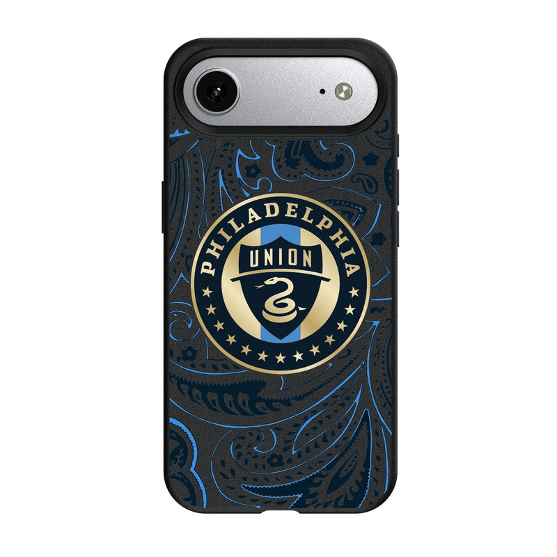 Philadelphia Union Paisley iPhone MagSafe Compatible Phone Case for Apple iPhone