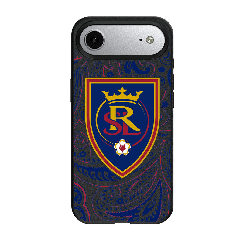 Real Salt Lake Paisley iPhone MagSafe Compatible Phone Case for Apple iPhone