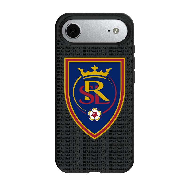 Real Salt Lake Text Backdrop iPhone MagSafe Compatible Phone Case for Apple iPhone