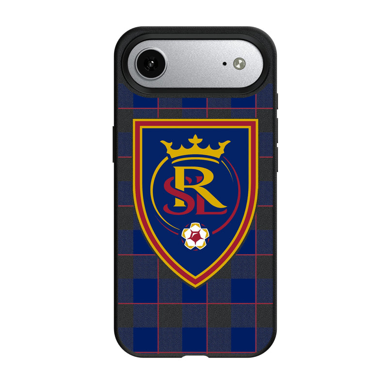 Real Salt Lake Plaid iPhone MagSafe Compatible Phone Case for Apple iPhone