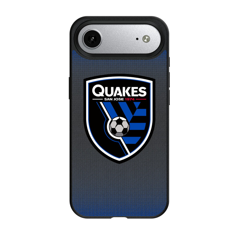 San Jose Earthquakes Linen iPhone MagSafe Compatible Phone Case for Apple iPhone