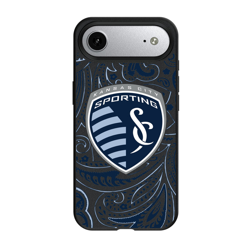 Sporting Kansas City Paisley iPhone MagSafe Compatible Phone Case for Apple iPhone