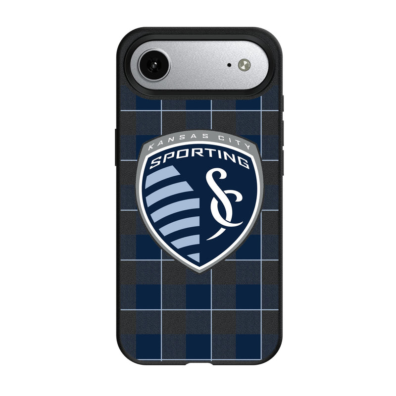 Sporting Kansas City Plaid iPhone MagSafe Compatible Phone Case for Apple iPhone