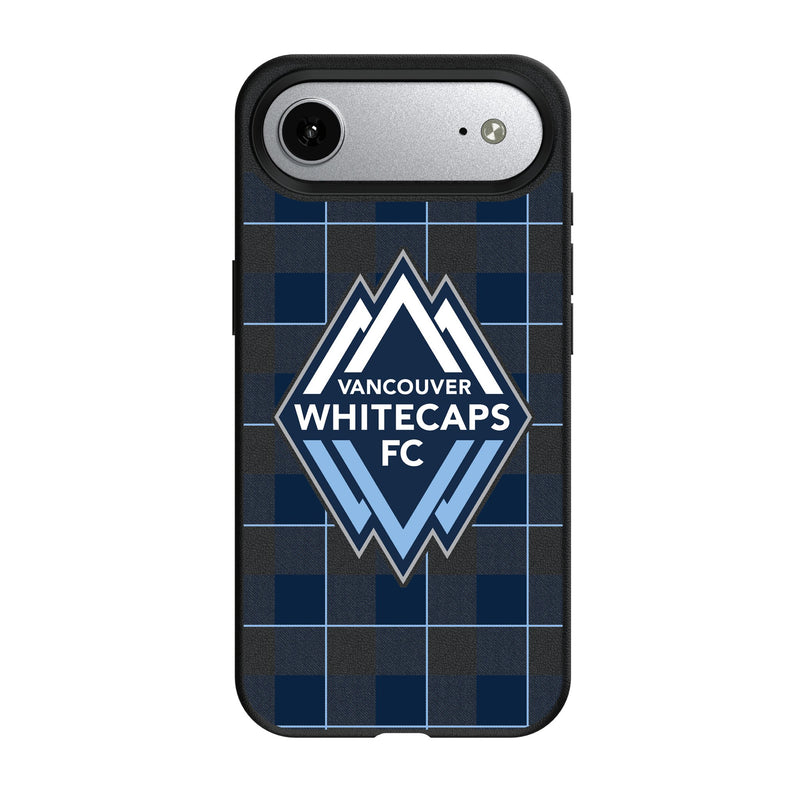 Vancouver Whitecaps Plaid iPhone MagSafe Compatible Phone Case for Apple iPhone