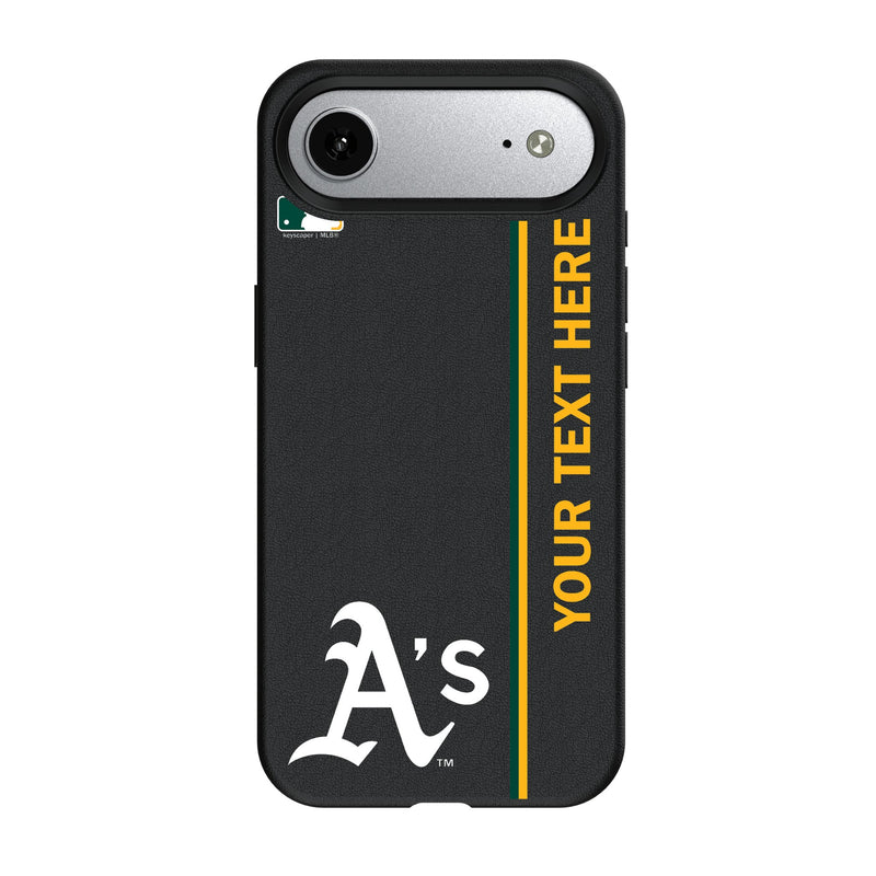 Oakland Athletics Personalized Sidebard iPhone MagSafe Compatible Phone Case for Apple iPhone