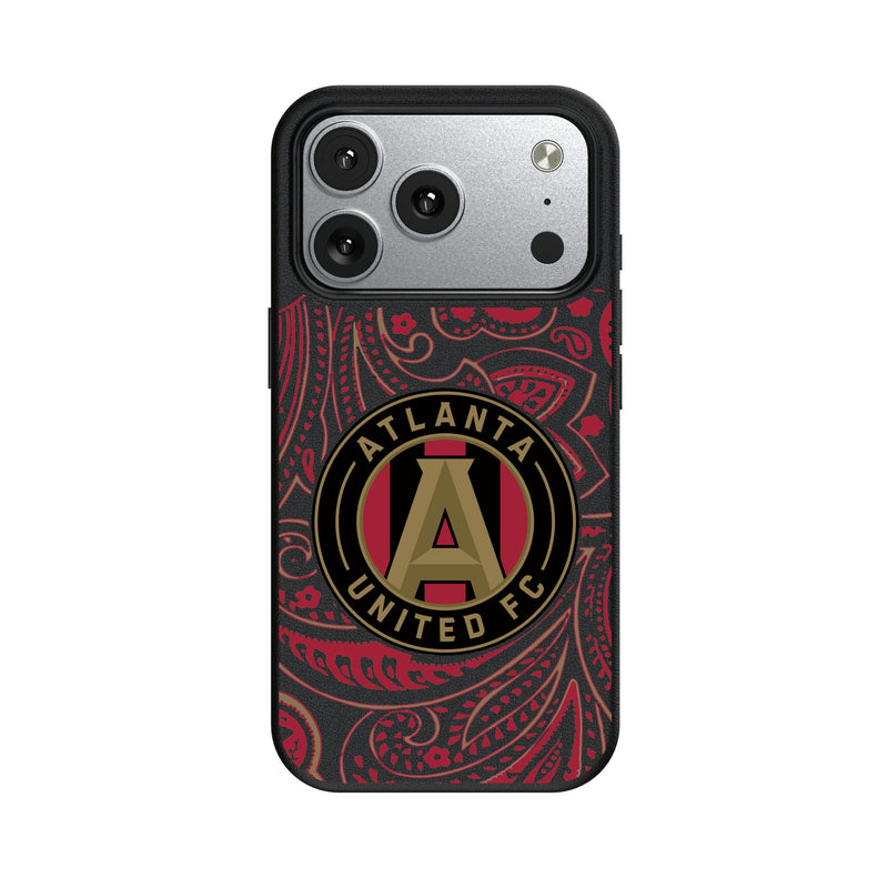 Atlanta United FC Paisley iPhone MagSafe Compatible Phone Case for Apple iPhone