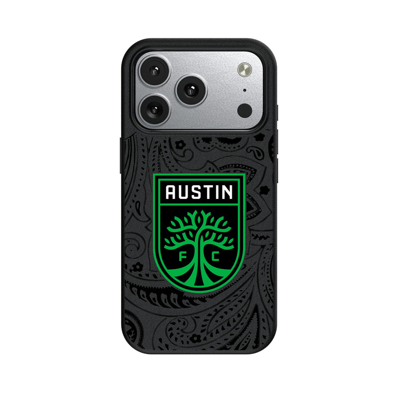 Austin FC Paisley iPhone MagSafe Compatible Phone Case for Apple iPhone
