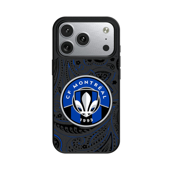 CF Montreal Paisley iPhone MagSafe Compatible Phone Case for Apple iPhone