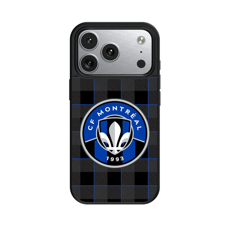 CF Montreal Plaid iPhone MagSafe Compatible Phone Case for Apple iPhone