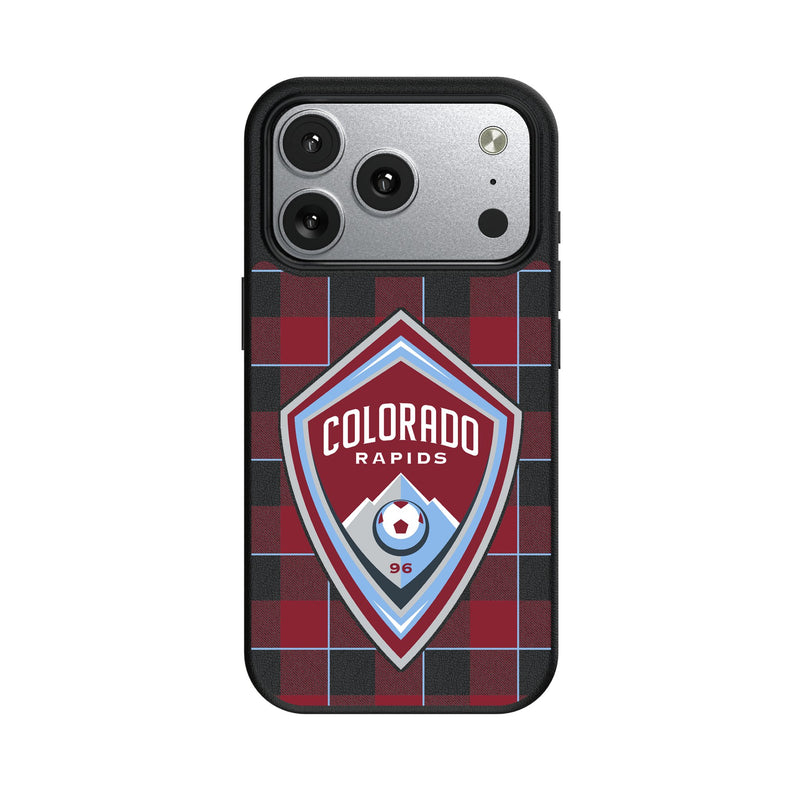 Colorado Rapids Plaid iPhone MagSafe Compatible Phone Case for Apple iPhone