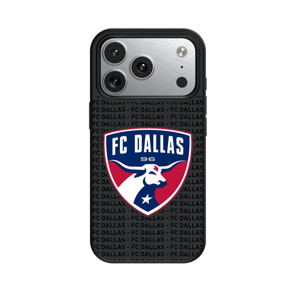 FC Dallas Text Backdrop iPhone MagSafe Compatible Phone Case for Apple iPhone