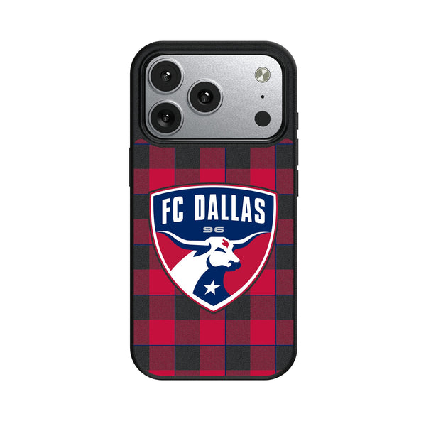 FC Dallas Plaid iPhone MagSafe Compatible Phone Case for Apple iPhone