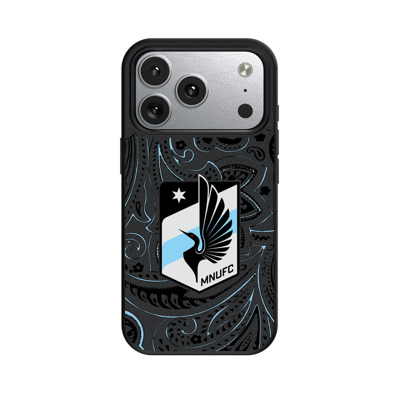 Minnesota United FC Paisley iPhone MagSafe Compatible Phone Case for Apple iPhone