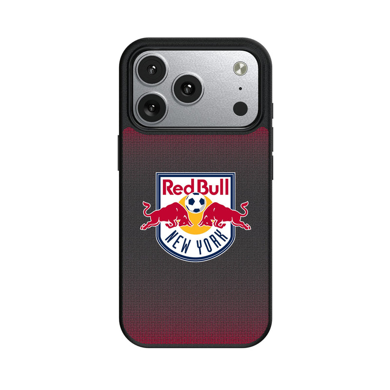 New York Red Bulls Linen iPhone MagSafe Compatible Phone Case for Apple iPhone