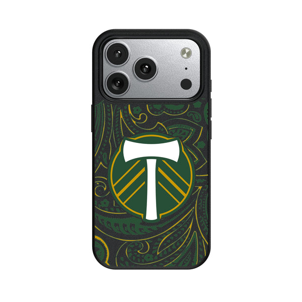 Portland Timbers Paisley iPhone MagSafe Compatible Phone Case for Apple iPhone