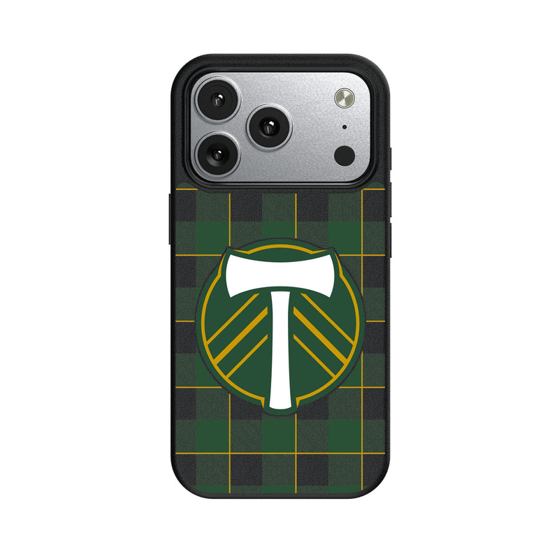 Portland Timbers Plaid iPhone MagSafe Compatible Phone Case for Apple iPhone