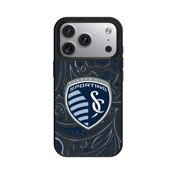 Sporting Kansas City Paisley iPhone MagSafe Compatible Phone Case for Apple iPhone