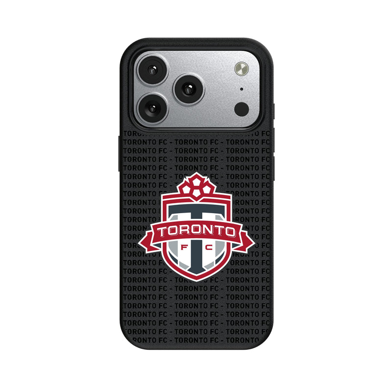 Toronto FC Text Backdrop iPhone MagSafe Compatible Phone Case for Apple iPhone