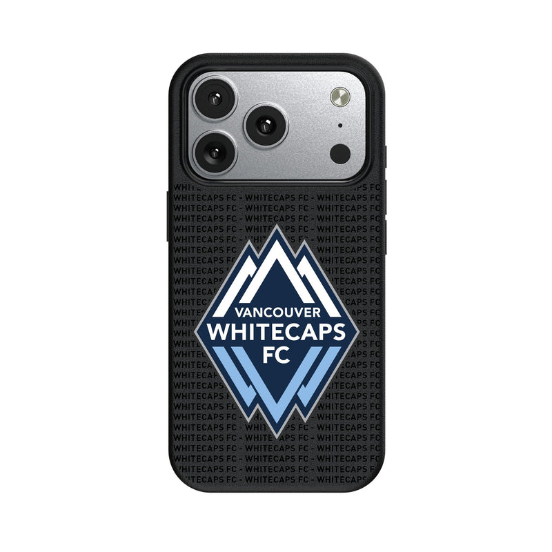 Vancouver Whitecaps Text Backdrop iPhone MagSafe Compatible Phone Case for Apple iPhone