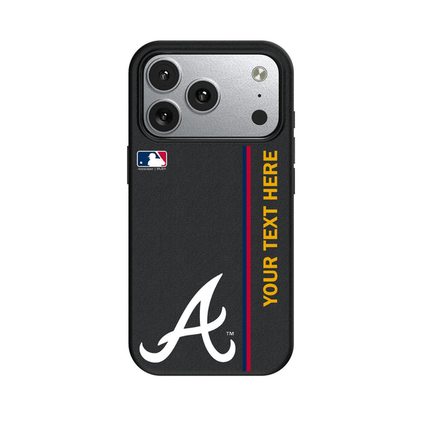 Atlanta Braves Personalized Sidebard iPhone MagSafe Compatible Phone Case for Apple iPhone