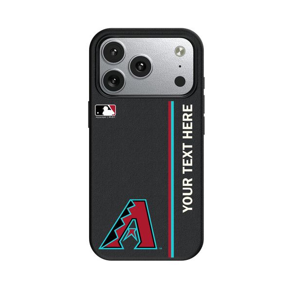 Arizona Diamondbacks Personalized Sidebard iPhone MagSafe Compatible Phone Case for Apple iPhone