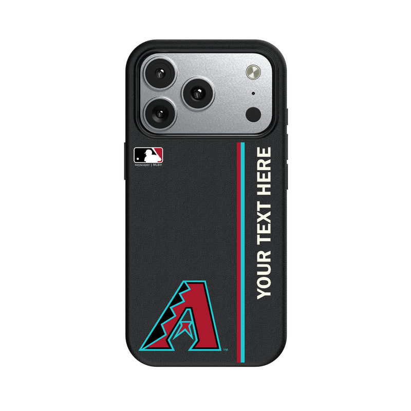 Arizona Diamondbacks Personalized Sidebard iPhone MagSafe Compatible Phone Case for Apple iPhone