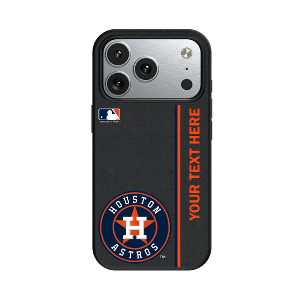 Houston Astros Personalized Sidebard iPhone MagSafe Compatible Phone Case for Apple iPhone