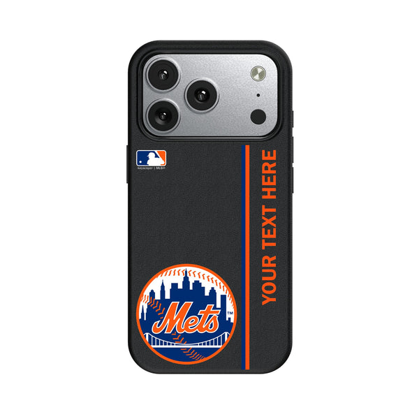 New York Mets Personalized Sidebard iPhone MagSafe Compatible Phone Case for Apple iPhone