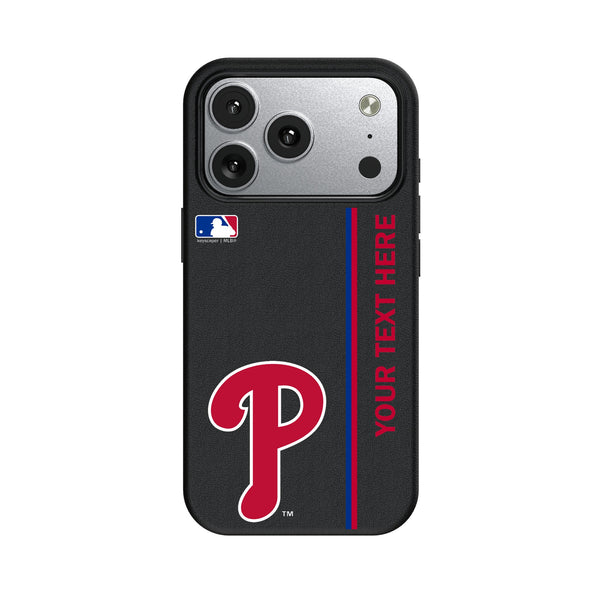 Philadelphia Phillies Personalized Sidebard iPhone MagSafe Compatible Phone Case for Apple iPhone