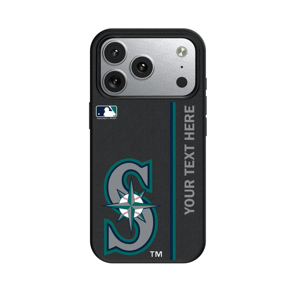 Seattle Mariners Personalized Sidebard iPhone MagSafe Compatible Phone Case for Apple iPhone