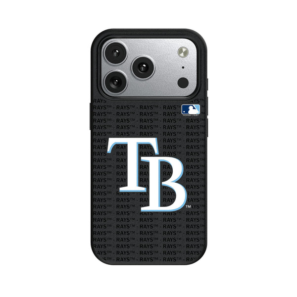 Tampa Bay Rays Text Backdrop iPhone MagSafe Compatible Phone Case for Apple iPhone