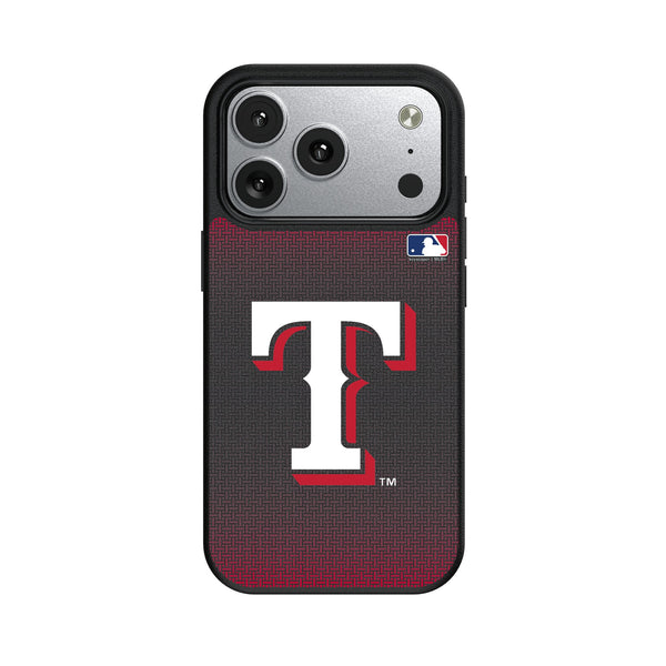 Texas Rangers Linen iPhone MagSafe Compatible Phone Case for Apple iPhone