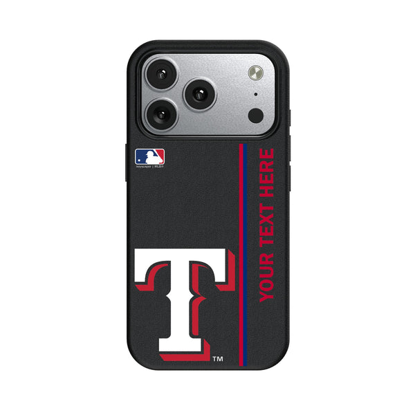Texas Rangers Personalized Sidebard iPhone MagSafe Compatible Phone Case for Apple iPhone