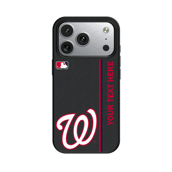 Washington Nationals Personalized Sidebard iPhone MagSafe Compatible Phone Case for Apple iPhone