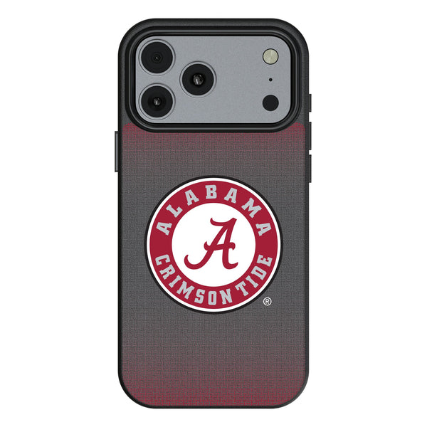 University of Alabama Crimson Tide Linen iPhone MagSafe Compatible Phone Case for Apple iPhone