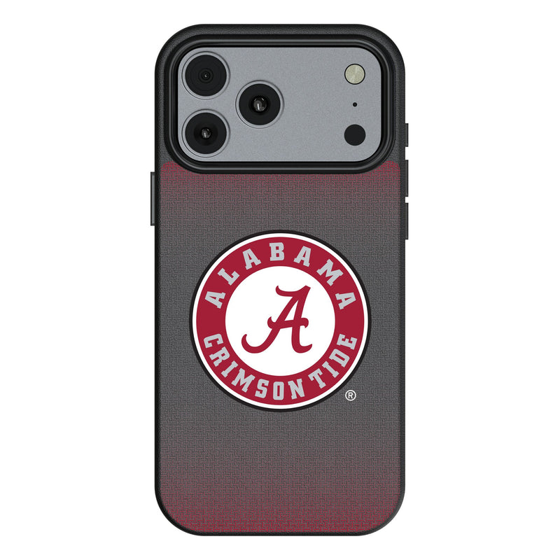 University of Alabama Crimson Tide Linen iPhone MagSafe Compatible Phone Case for Apple iPhone